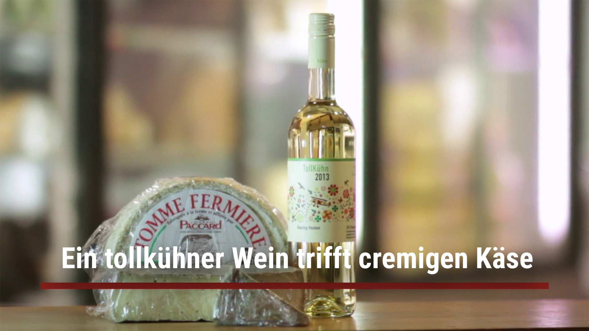 Read more about the article Ein tollkühner Wein trifft cremigen Käse
