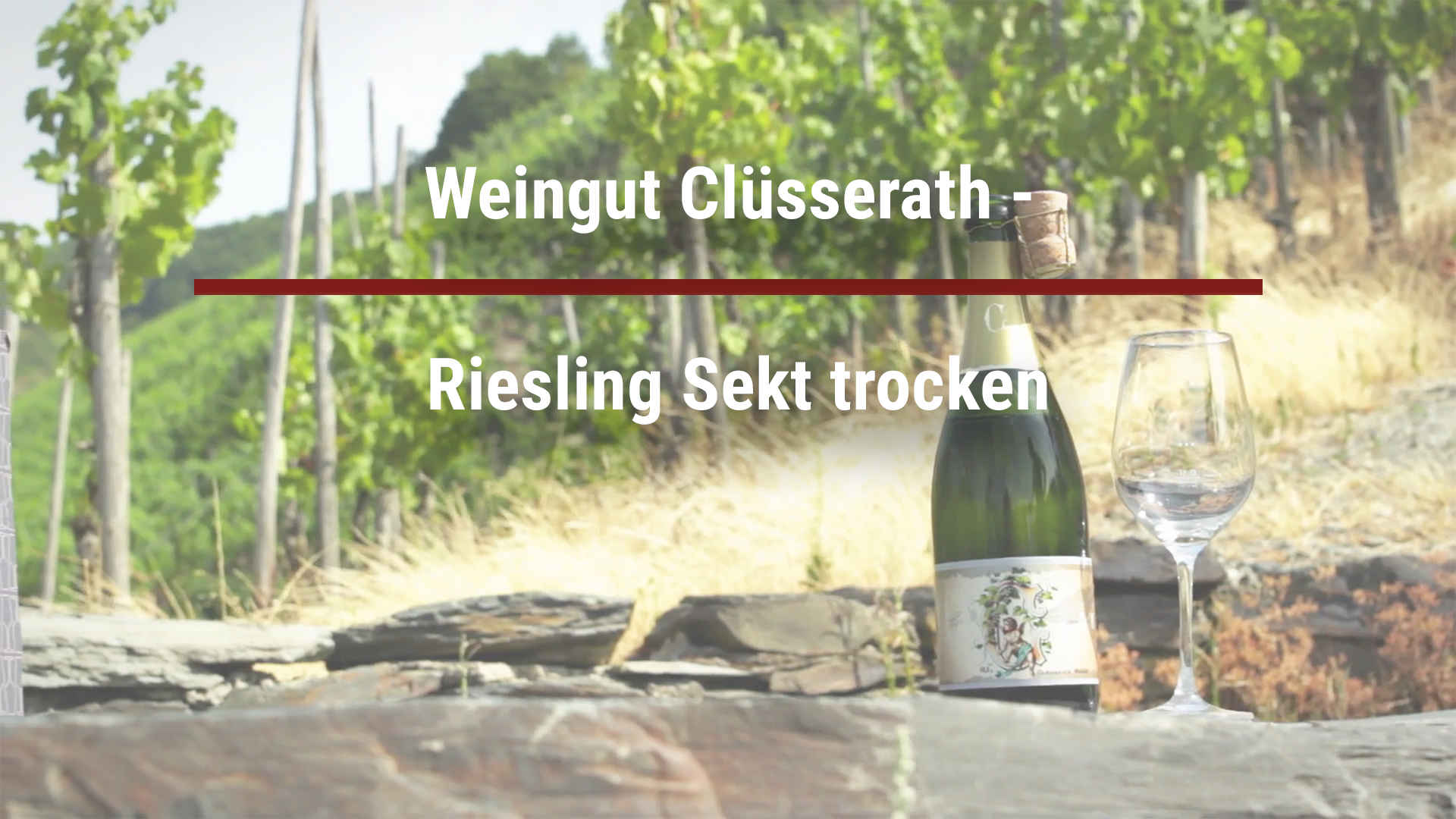 Read more about the article Weingut Clüsserath – Riesling Sekt trocken