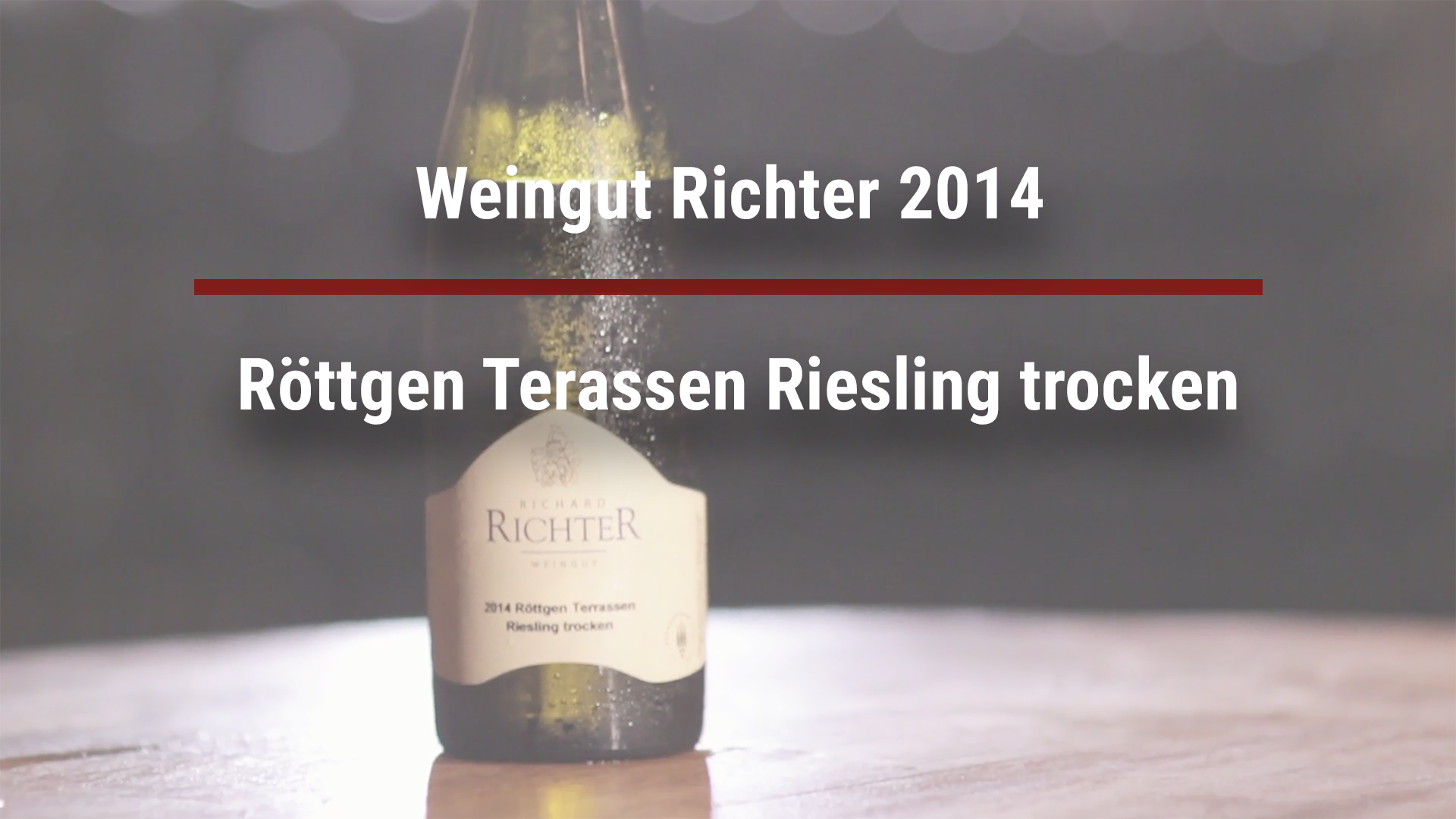 Read more about the article Weingut Richter 2014 Röttgen Terassen Riesling trocken